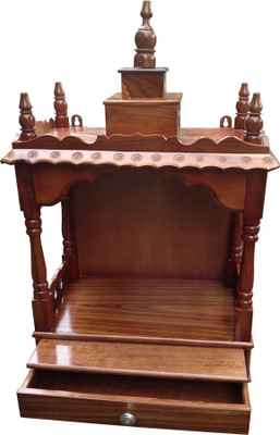 10 Off On Afydecor Traditional Open Designed Pooja Mandir With Flat Base Solid Wood Home Temple Height 46 Cm On Flipkart Paisawapas Com