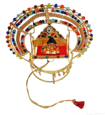 

CraftEra Nickel Home Temple(Height: 12.5 cm)