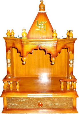 

Vishwakarma Furniture Wooden Home Temple(Height: 74 cm)