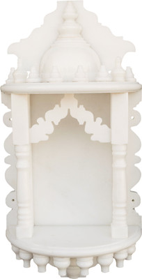 

eShilp Home Temple Pooja Mandir small size 18 inches Marble Home Temple(Height: 46 cm)