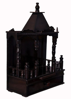 

Quality Creations Wooden Home Temple(Height: 65 cm)