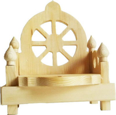 

Swarnadaru SPM02 Wooden Home Temple(Height: 26 cm)