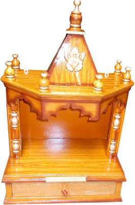 

Vishwakarma Furniture Wooden Home Temple(Height: 72 cm)