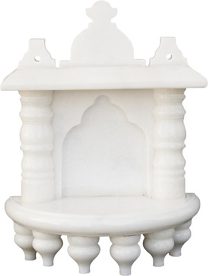 

eShilp Home Temple Pooja Mandir small size 8 inches Marble Home Temple(Height: 20 cm)