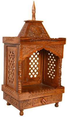 

Simran Handicrafts Solid Wood Home Temple(Height: 53.34 cm)