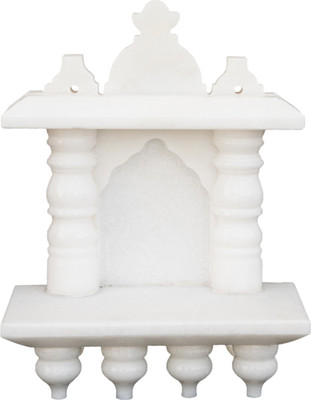 

eShilp Home Temple Pooja Mandir small size 8 inches Marble Home Temple(Height: 20 cm)