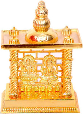 

Indoart LAXMI GANESH 24K GOLD PLATED Big Size Gold Plated Home Temple(Height: 19 cm)