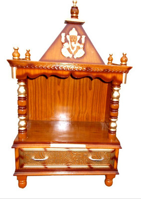 

Vishwakarma Furniture Wooden Home Temple(Height: 98 cm)