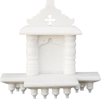 

eShilp Home Temple Pooja Mandir small size 8 inches Marble Home Temple(Height: 20 cm)