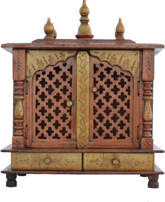

Home Crafts Wooden Home Temple(Height: 21 inch)