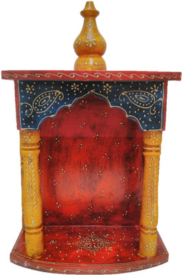 

JaipurCrafts Wooden Home Temple(Height: 38.1 cm)