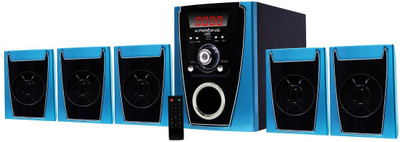 KRISONS (POLO) 5.1 BLUETOOTH MULTIMEDIA SPEAKER FOR HOME/ THEATRE USE Bluetooth Home Theatre(Black, 5.1 Channel)