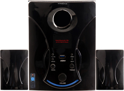 

KRISONS BLUETOOTH MULTIMEDIA WITH USB,AUX-IN & FM Radio 2.1 Home Cinema(MP3)