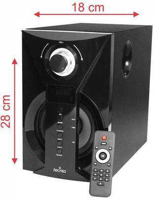 Tecnia TA 510B 5.1 Home Theatre System (DVD) 