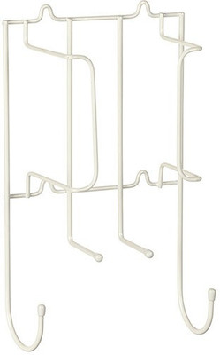 

Howards Iron And Ironing Board Holder White 4 - Pronged Hook(White Pack of 1)