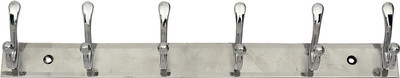 

InterioExcellence 6 - Pronged Hook(Silver Pack of 1)