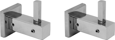 

Klaxon Kristal 101 Cloth - Robe Hooks 1 - Pronged Hook(Silver Pack of 2)