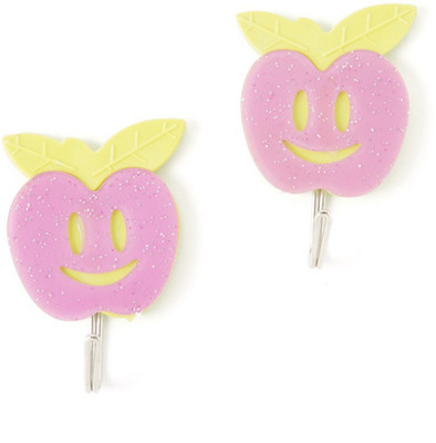 

EZ Life 3 Kg Capacity - Appetizing Apple 2 - Pronged Hook(Multicolor Pack of 2)