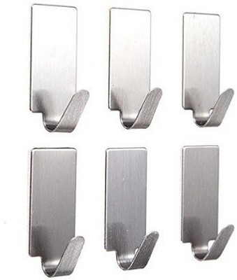 

Epyz Stainless Steel Adhesive 1 - Pronged Hook(Silver Pack of 30)