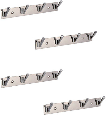 

Green Interio 4 - Pronged Hook Rail(Silver Pack of 4)