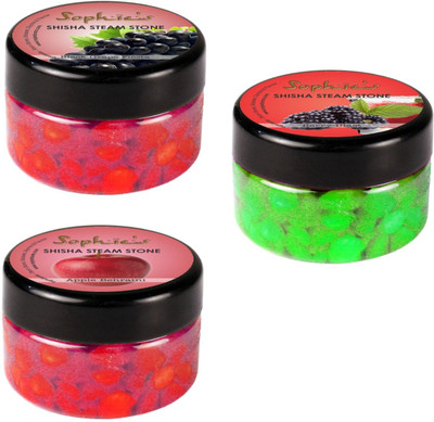 Sophies HOOKAH STEAM STONES Assorted Hookah Flavor(3 - 300 G, Pack of 3) Sophies HOOKAH STEAM STONES Assorted Hookah Flavor(3 - 300 G, Pack of 3)