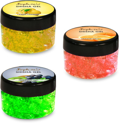 Sophies HOOKAH GEL Lemon, Orange, Blueberry Hookah Flavor(3 - 150 g, Pack of 3)