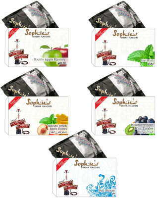 15% OFF on Sophies HOOKAH FLAVOURS Assorted Hookah Flavor(5 - 250 g, Pack of 5) 15% OFF on Sophies HOOKAH FLAVOURS Assorted Hookah Flavor(5 - 250 g, Pack of 5)