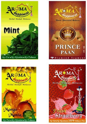 42% OFF on Aroma Happiness Pegs'N'Pipes Assorted Hookah Flavor(Total - 200 g, Pack of 4) 42% OFF on Aroma Happiness Pegs'N'Pipes Assorted Hookah Flavor(Total - 200 g, Pack of 4)