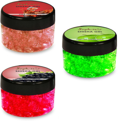 13% OFF on Sophies Hookah Gel Cola, Grape, Assorted Hookah Flavor(3 - 150 g, Pack of 3) 13% OFF on Sophies Hookah Gel Cola, Grape, Assorted Hookah Flavor(3 - 150 g, Pack of 3)