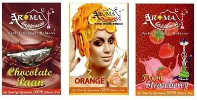 42% OFF on Aroma Happiness Pegs'N'Pipes Assorted Hookah Flavor(Total - 150 g, Pack of 3) 42% OFF on Aroma Happiness Pegs'N'Pipes Assorted Hookah Flavor(Total - 150 g, Pack of 3)