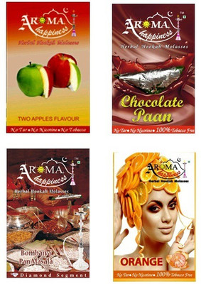 42% OFF on Aroma Happiness Pegs'N'Pipes Assorted Hookah Flavor(Total - 200 g, Pack of 4) 42% OFF on Aroma Happiness Pegs'N'Pipes Assorted Hookah Flavor(Total - 200 g, Pack of 4)
