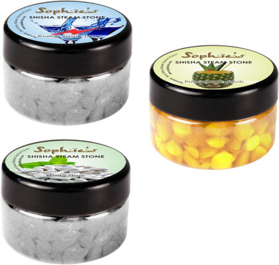 Sophies HOOKAH STEAM STONES Assorted Hookah Flavor(3 - 300 g, Pack of 3) Sophies HOOKAH STEAM STONES Assorted Hookah Flavor(3 - 300 g, Pack of 3)