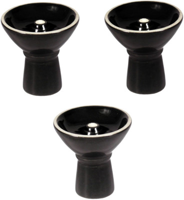 

Sophies Ceramic Black Hookah Hose(Pack of 3)
