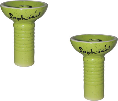 Sophies Ceramic Green Hookah Hose(Pack of 2)