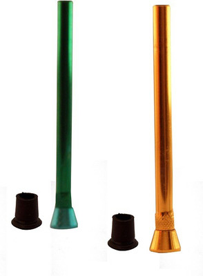 

Hippnation Steel Inside Fitting Hookah Mouth Tip(Multicolor, Pack of 2)