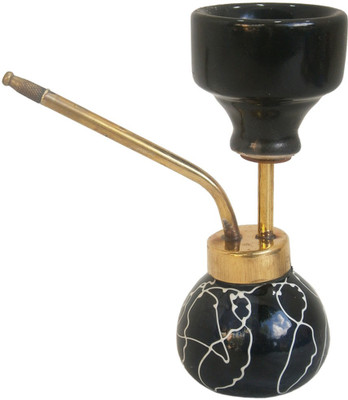 36% OFF on Golmaalshop 6 inch Glass Hookah(Black)