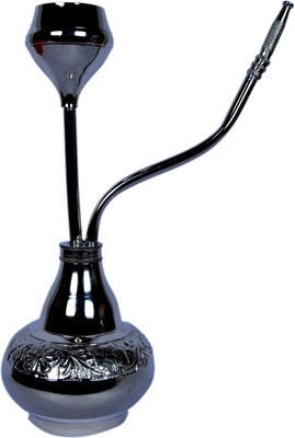 50% OFF on Hapuka 8 inch Brass Hookah(White)