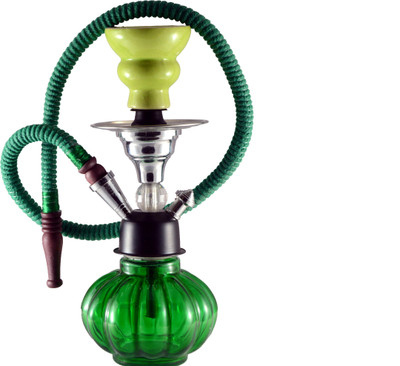 40% OFF on Being Nawab 12 inch Glass Hookah(Green)