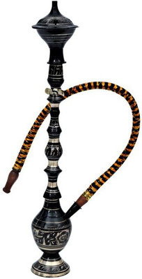 50% OFF on Hapuka 13 inch Brass Hookah(Multicolor) 50% OFF on Hapuka 13 inch Brass Hookah(Multicolor)