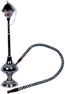 50% OFF on Hapuka 10 inch Brass Hookah(Multicolor)