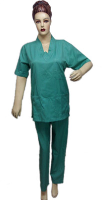 

Surgical e Sstudio L007 Gown, Pant Hospital Scrub(GREEN L)