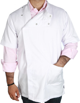 

Surgical e Sstudio DA001S Gown Hospital Scrub(White S)