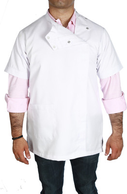 

Surgical e Sstudio DENTIST APRON Shirt Hospital Scrub(WHITE L)