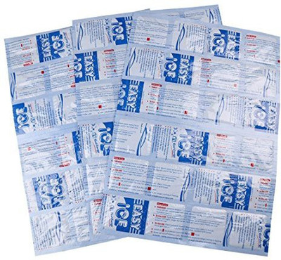 

Easy Ice Easy Ice Plastic Reusable flexible Chiller Ice pack. Use as Cold Hot pack(Pack of 3) hot & cold Pack(Blue, White)
