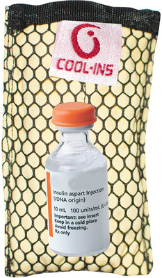 

Cool-Ins Cool Ins Mini Yellow Insulin Cooling Travel Wallet Pack(Yellow)