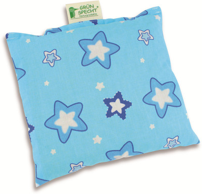 Flipkart - GRï¿½NSPECHT Organic Cherry Stoneâ„¢ Pillow 19×19 Hot & Cold Pack(Stars Blue)