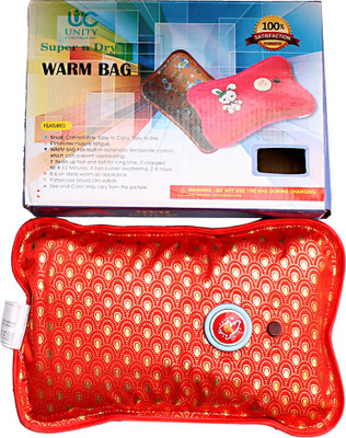

Super N Dry Elegance Electric 1 L Hot Water Bag(Orange)