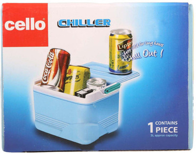 

Cello Chiller Ice Box(Green, 3 L)