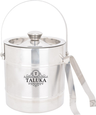 TALUKA 1.5 L Steel T2RIB Ice Bucket(Silver)