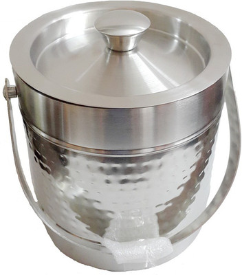 

AM VAASITI Ultra Modern Stainless Steel Ice Bucket(Steel)